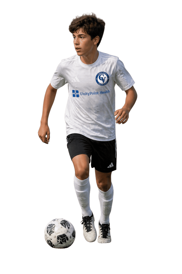 Cedar Valley Soccer Club away kit