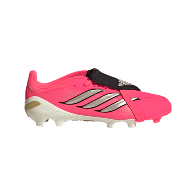 adidas Predator Elite FT FG junior soccer cleat in Solar Turbo — lateral side view