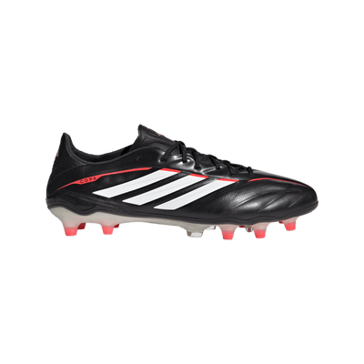 adidas Copa Pure IV Elite FG soccer cleat in Core Black — side view