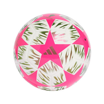 adidas UEFA Champions League 25/26 Final Club soccer ball — Team Shock Pink — front