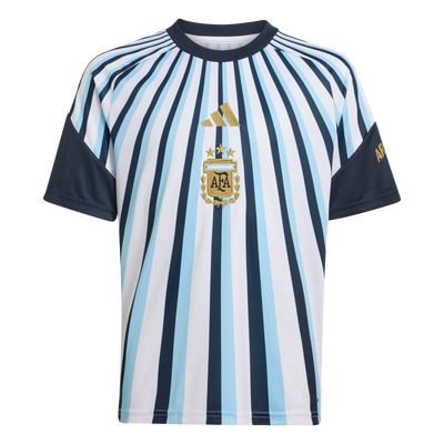 adidas Youth Argentina 26 Home Pre-Match Jersey White - front