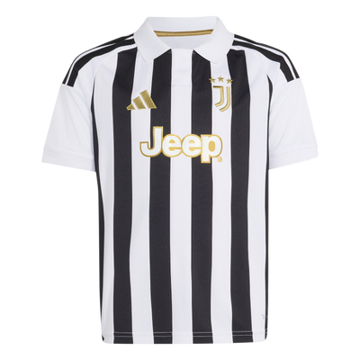 adidas Youth Juventus 26/27 home jersey — white/black — front