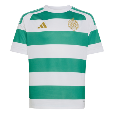 adidas Youth Celtic FC 26/27 home jersey — white — front