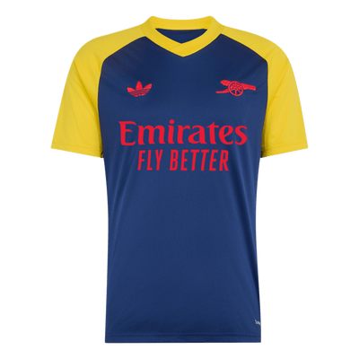adidas Arsenal FC 26/27 away pre-match jersey — dark blue — front