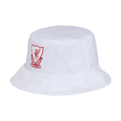 adidas Liverpool FC bucket hat - White/Strawberry Red - front