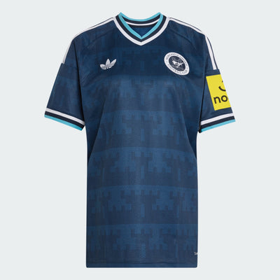 adidas Newcastle United 26/27 away replica jersey — Night Navy / Vista Blue — front