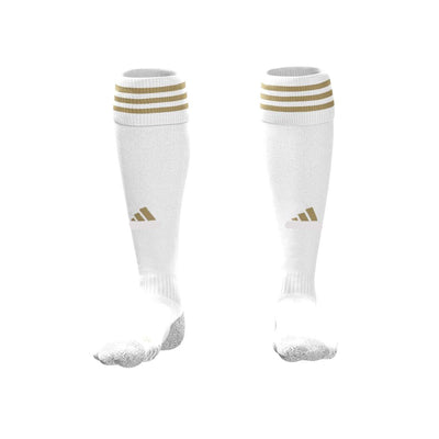 Adidas Custom Socks | Black and White with Gold - Goal Kick Soccer