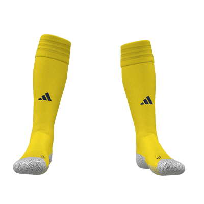 Adidas Custom Yellow & Navy Sock - Goal Kick Soccer