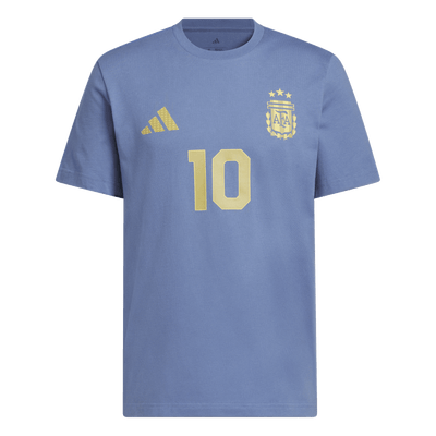 adidas Men's Messi Name & Number Graphic T-shirt | KG3074 - Goal Kick Soccer