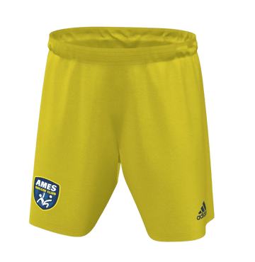 Ames Soccer Club Shorts 2023 - 25 | Yellow - Goal Kick Soccer