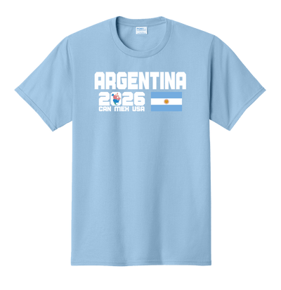 Argentina Soccer Kick Off Series Tee | 2026 Edition - Goal Kick Soccer
