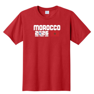Morocco Soccer Kick Off Series Tee | 2026 Edition - Goal Kick Soccer