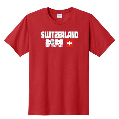 Switzerland Soccer Kick Off Series Tee | 2026 Edition - Goal Kick Soccer