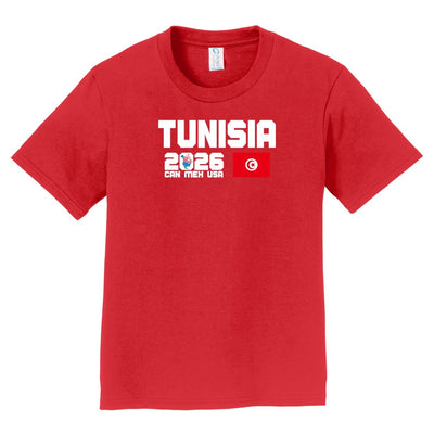 Tunisia Soccer Kick Off Series Tee | 2026 Edition - Goal Kick Soccer