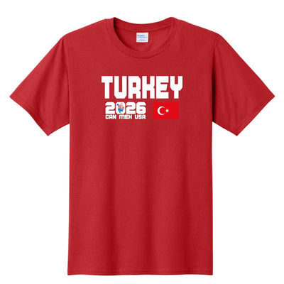 Turkey Soccer Kick Off Series Tee | 2026 Edition - Goal Kick Soccer
