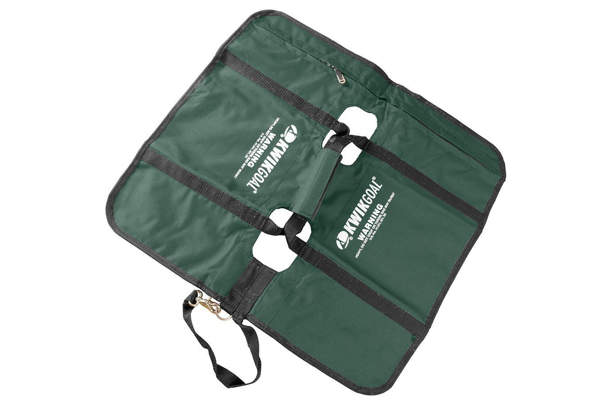 Kwikgoal Saddle Anchor Bag | 10B1605 Goal accessories Kwikgoal Green 