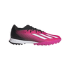 What does the HIGH SPEED STABILITY SYSTEM do in x speedportal.1 turf soccer shoes?
