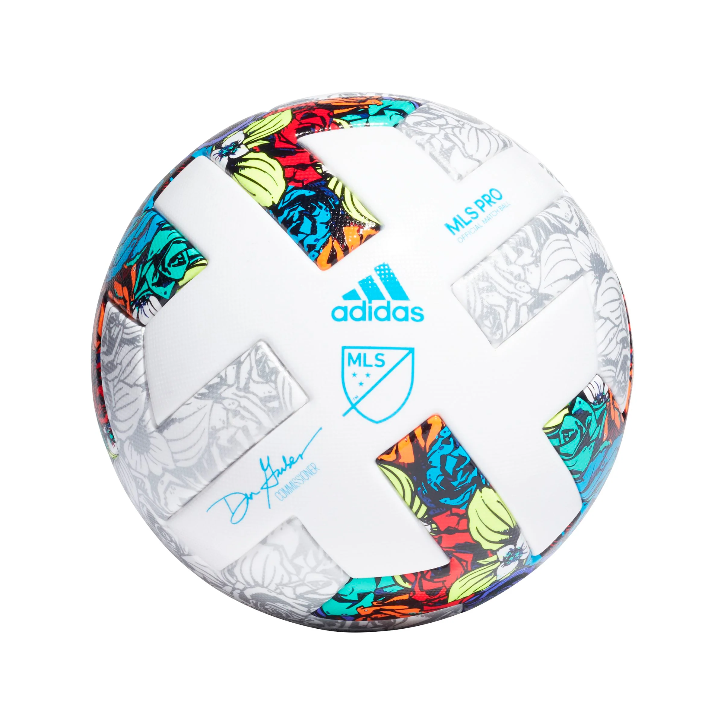 adidas MLS Pro Match Ball 2022 White/Multi Color | H57824 Questions & Answers