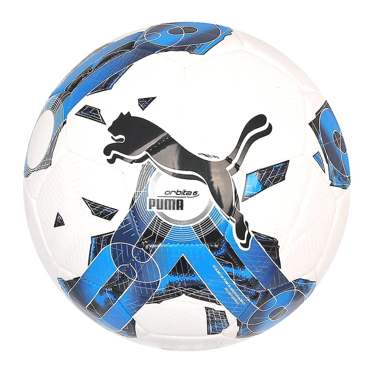 What materials make up the Puma Orbita 6 MS ball | 08378703?