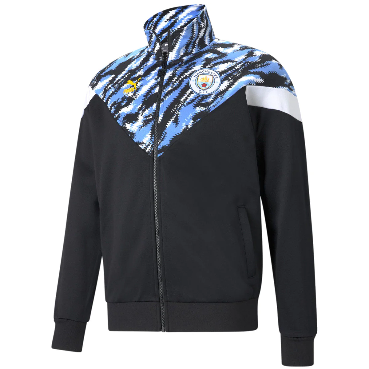 PUMA Men's Manchester City Iconic MCS Graphic Track Jacket | 75870905 Questions & Answers