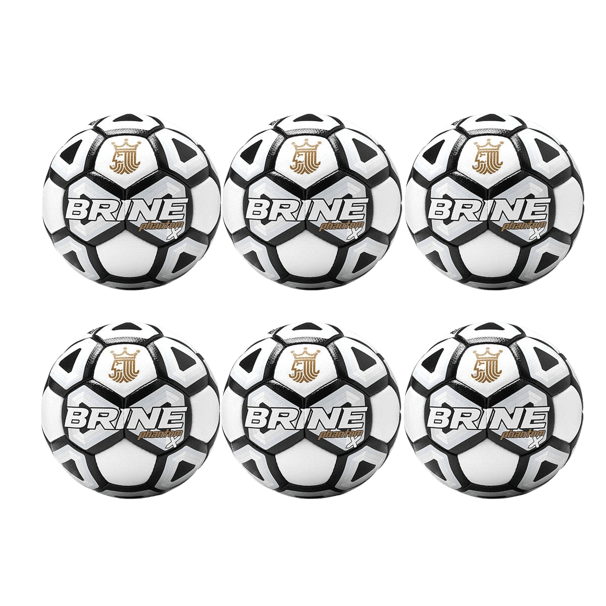 Brine Phantom X Soccer Ball - 6 Packs Questions & Answers