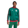 What fabric is used in the adidas Men's Mexico DNA Track Top Jacket?