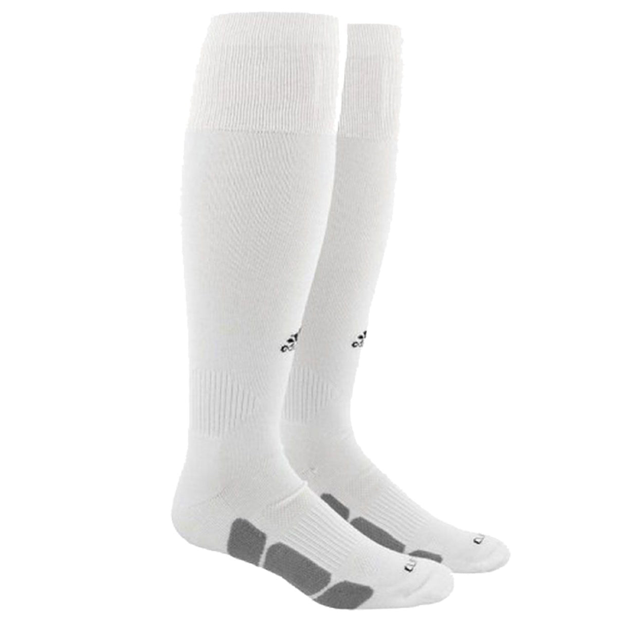 What materials make up the DASC Utility OTC Socks White product?