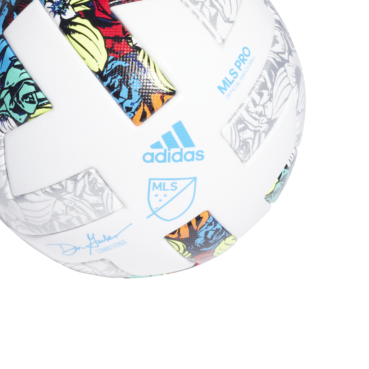 adidas MLS Pro Match Ball 2022 White/Multi Color | H57824