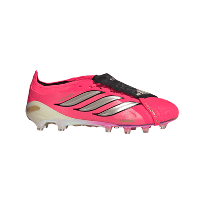 adidas Predator Elite FT AG soccer cleats — Solar Turbo — lateral side view