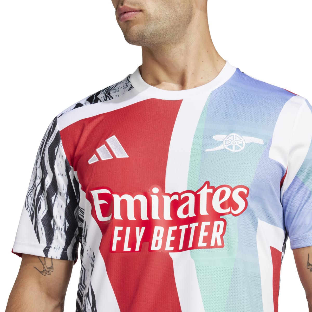 adidas Men's Arsenal 24/25 Pre-Match Jersey  | JE7562