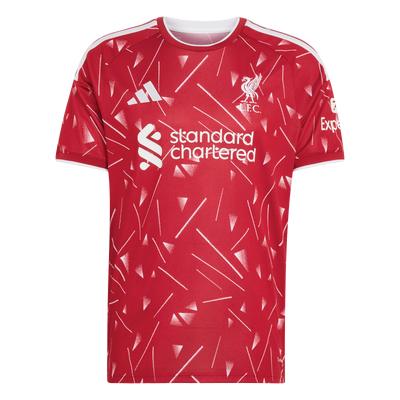 adidas Liverpool FC 26/27 home replica jersey — active maroon — front