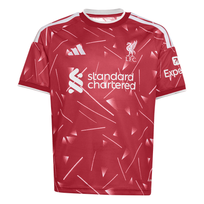 adidas Liverpool FC 26/27 home replica jersey youth — active maroon — front