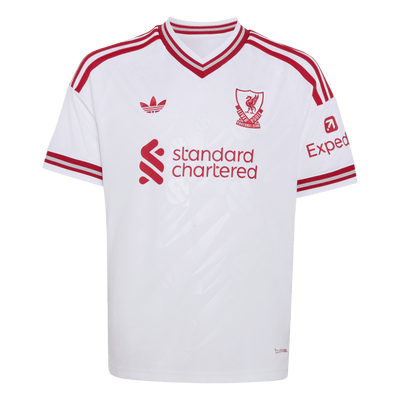 adidas Youth Liverpool FC 26/27 away jersey - white - front