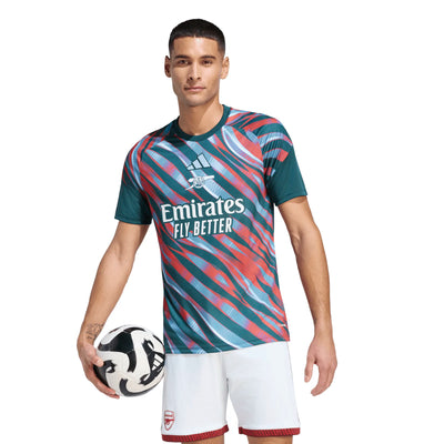adidas Men's Arsenal FC 26/27 Pre-Match Jersey - Utility Green