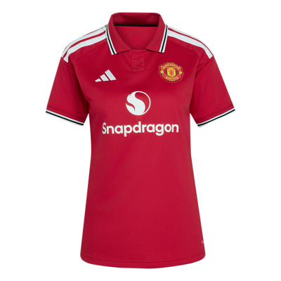 adidas Women's Manchester United 26/27 Home Replica Jersey - Red