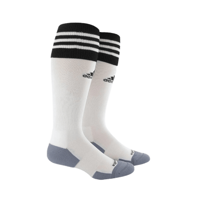 adidas Copa Zone Cushion 2.0 Socks (White/Black) - Goal Kick Soccer