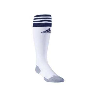 adidas Copa Zone Cushion II Soccer Sock (white/navy) - Goal Kick Soccer