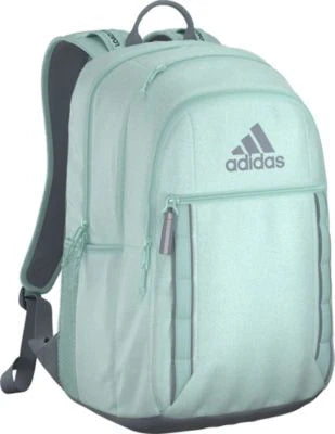 Adidas Excel 7 Backpack Backpack Adidas Twill Semi Flash Aqua/Grey/Semi Flash Aqua Blue 