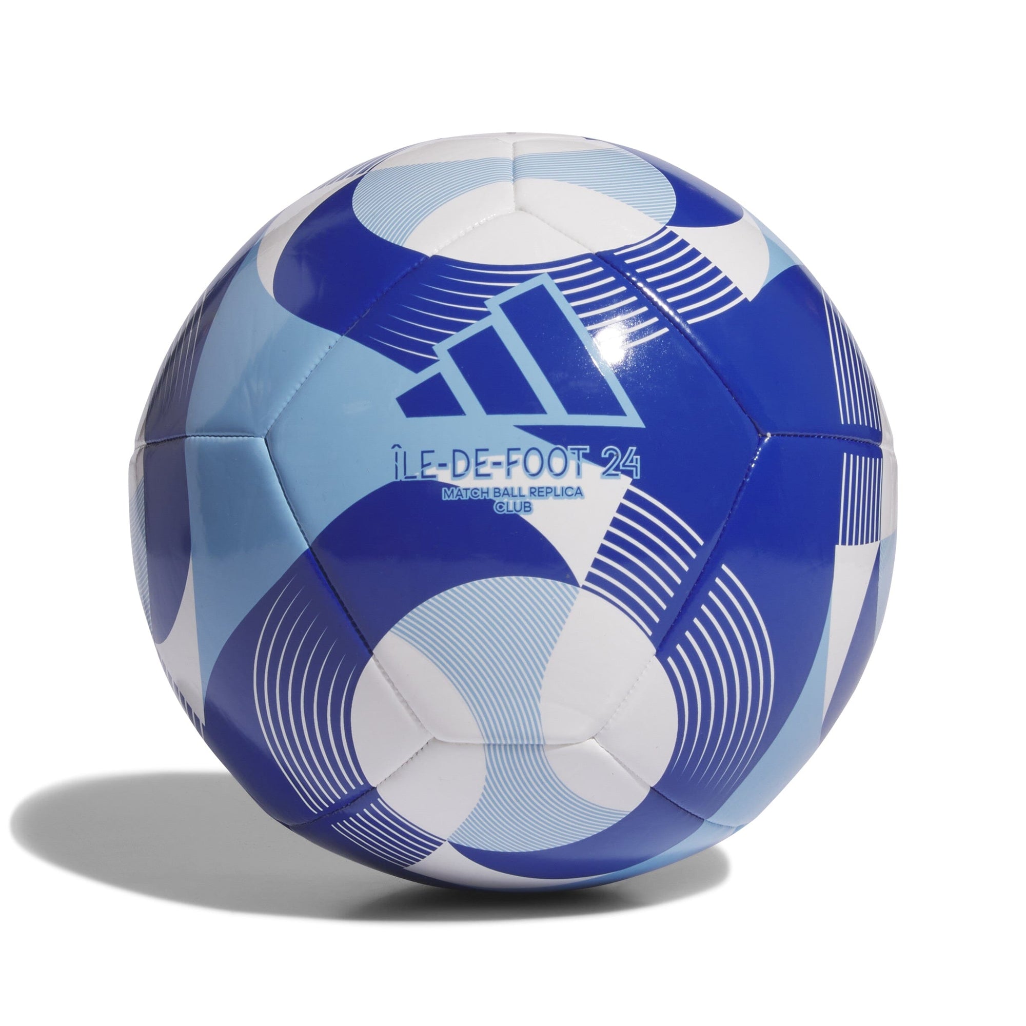 adidas Île-De-Foot 24 Club Ball | IW6328 Soccer Ball Adidas 5 White / Clear Sky / Royal Blue 