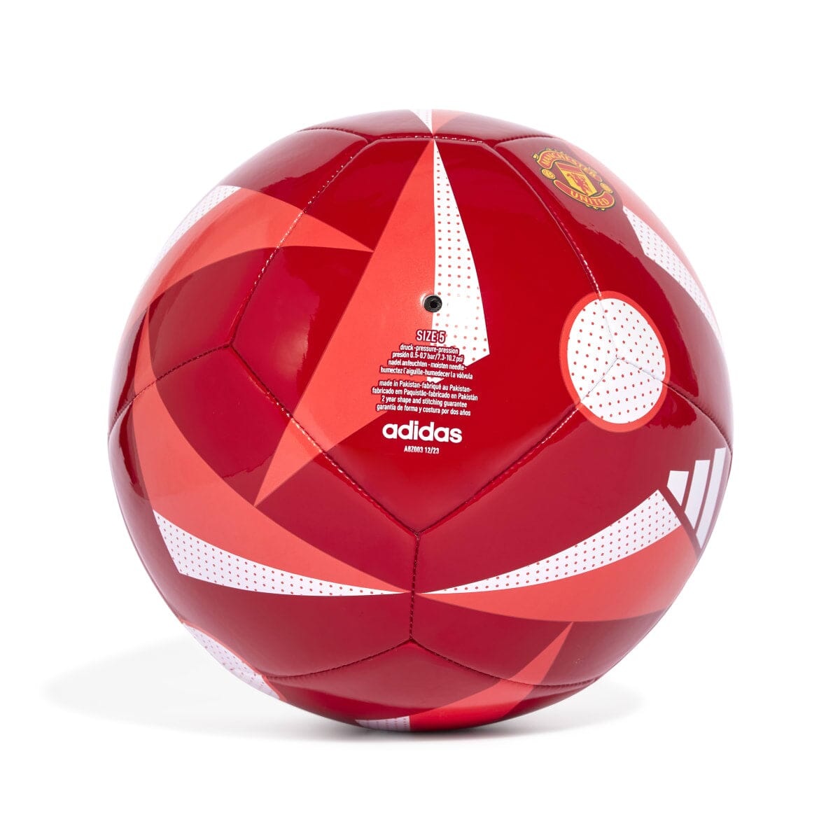 adidas Manchester United Home Club Ball | IX4023 Soccer Ball Adidas 5 Red 