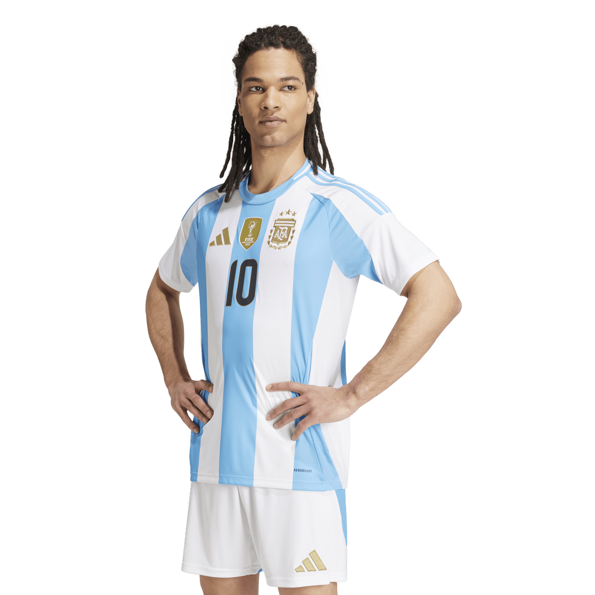 adidas Men's Argentina 24 Messi Home Jersey IX7790 Goal Kick