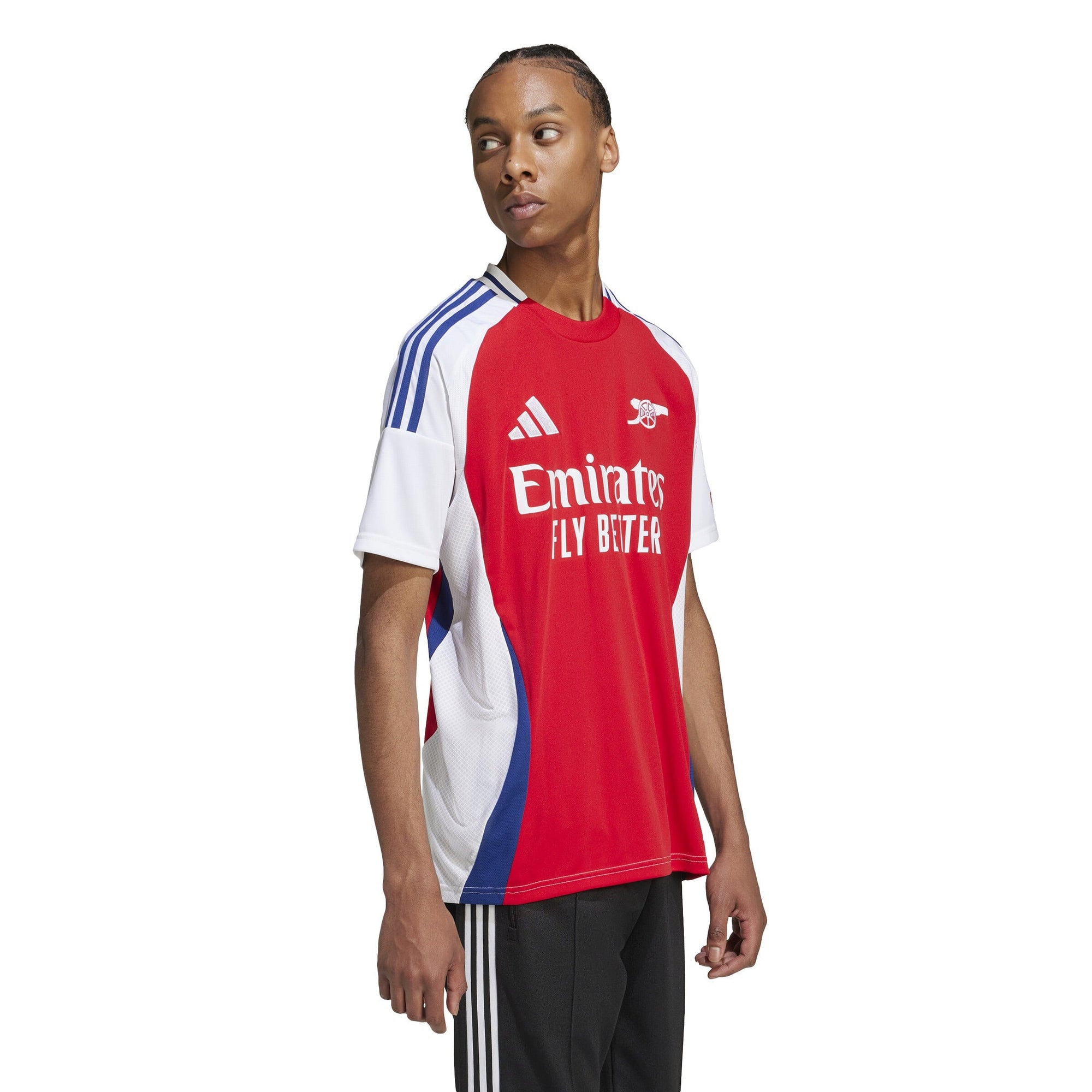 adidas Men's Arsenal 24/25 Home Jersey | IT6141 Jersey Adidas Adult Small Better Scarlet / White 