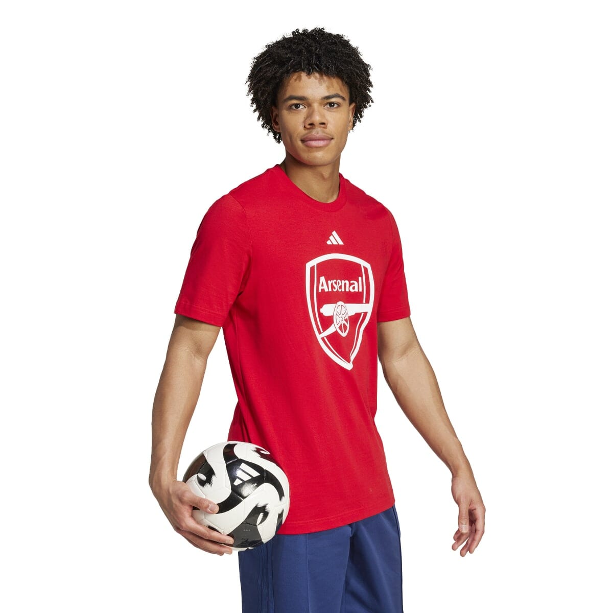 adidas Men's Arsenal DNA Graphic T-Shirt | IS6506 Apparel Adidas Adult Small Scarlet 