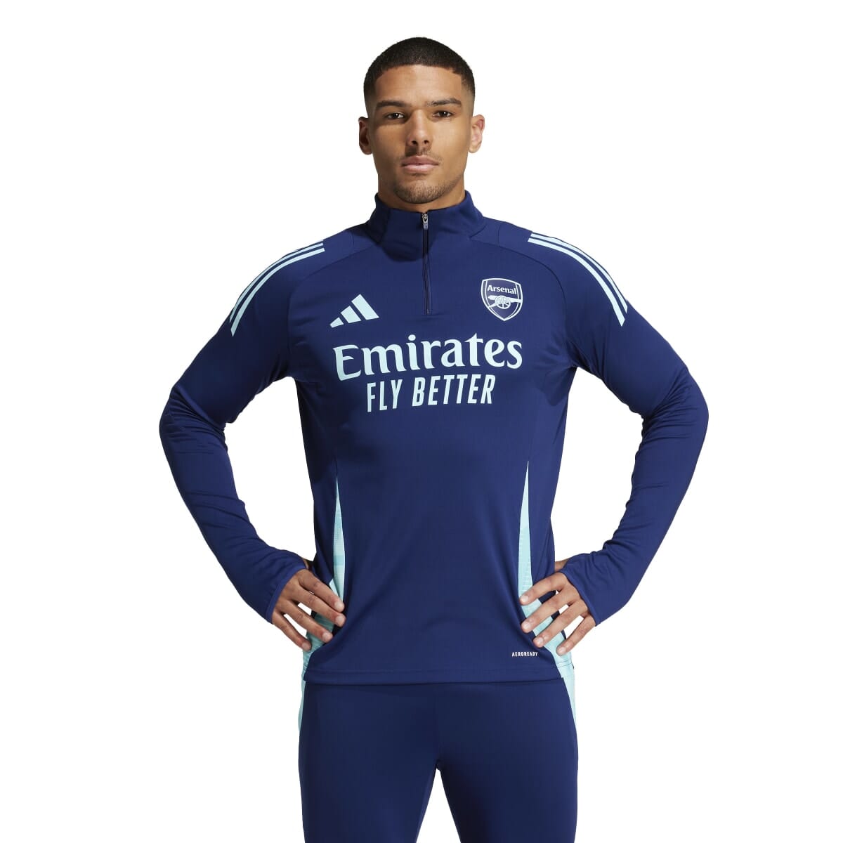 adidas Men&#39;s Arsenal Tiro 24 Training Top | IT2207 Training top adidas Adult Small Blue 