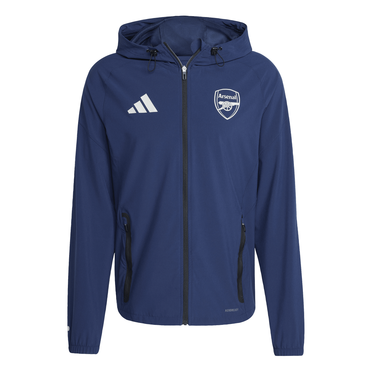 adidas Men's Arsenal Tiro 25 Competition Vis Tech Travel Jacket adidas Men's Arsenal Tiro 25 Competition Vis Tech Travel Jacket