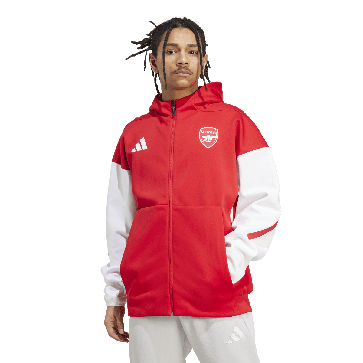 adidas Men's Arsenal Z.N.E. Anthem Jacket | JM9409 - Goal Kick Soccer adidas Men's Arsenal Z.N.E. Anthem Jacket | JM9409 - Goal Kick Soccer