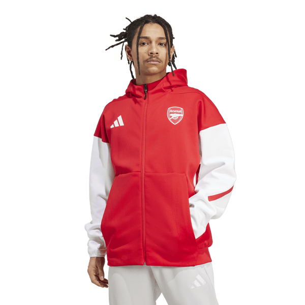 adidas Men's Arsenal Z.N.E. Anthem Jacket | JM9409 - Goal Kick Soccer