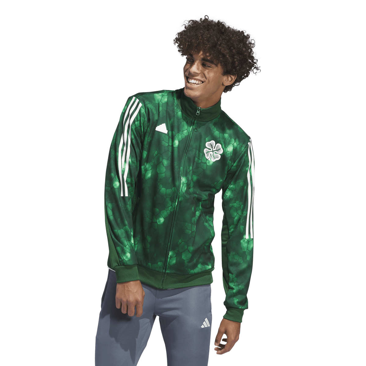adidas Men's Celtic FC 23/24 Lifestyler Track Top | IP6299 adidas Men's Celtic FC 23/24 Lifestyler Track Top | IP6299