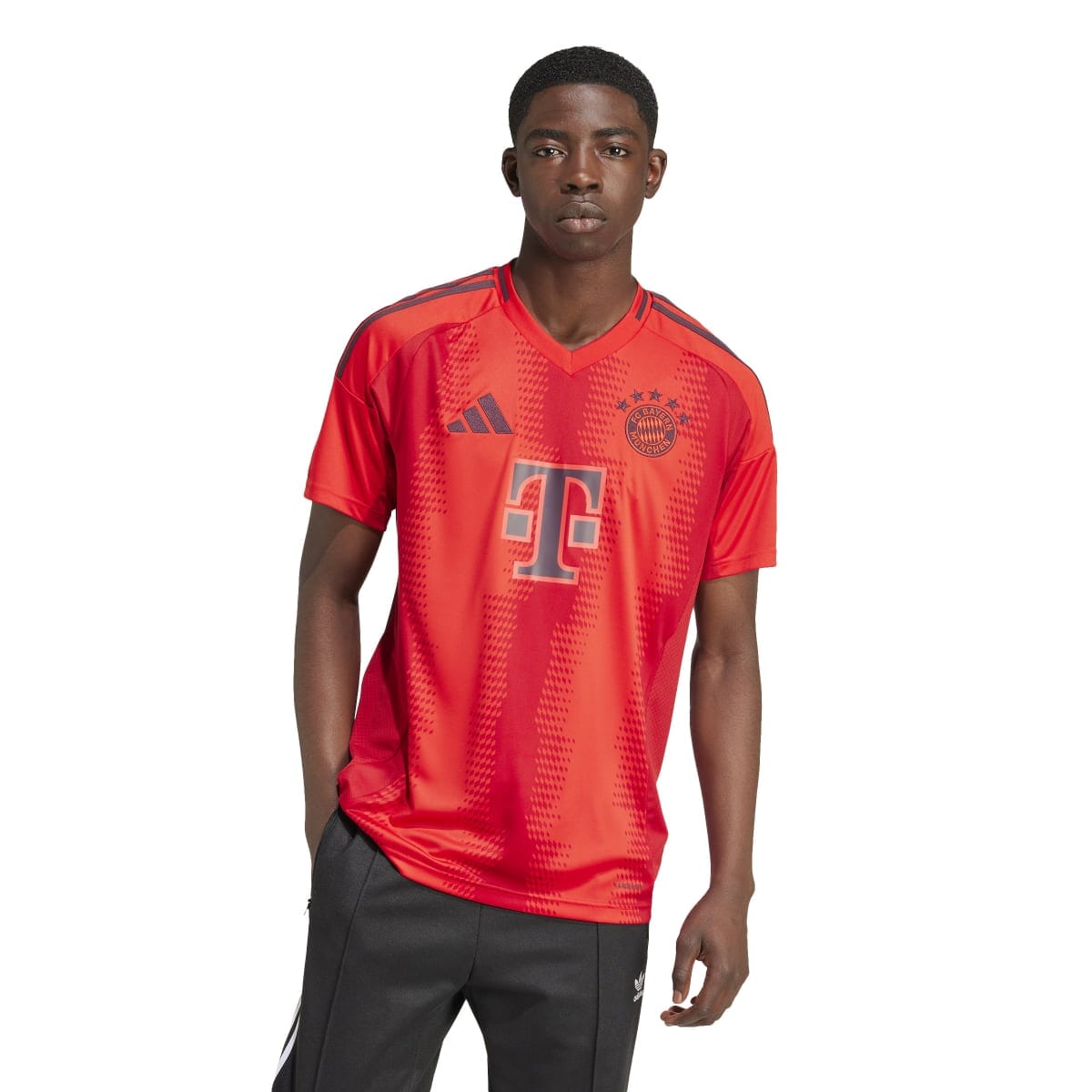 adidas Men's FC Bayern 24/25 Home Jersey | IT8511 Jersey adidas Adult Small Red 