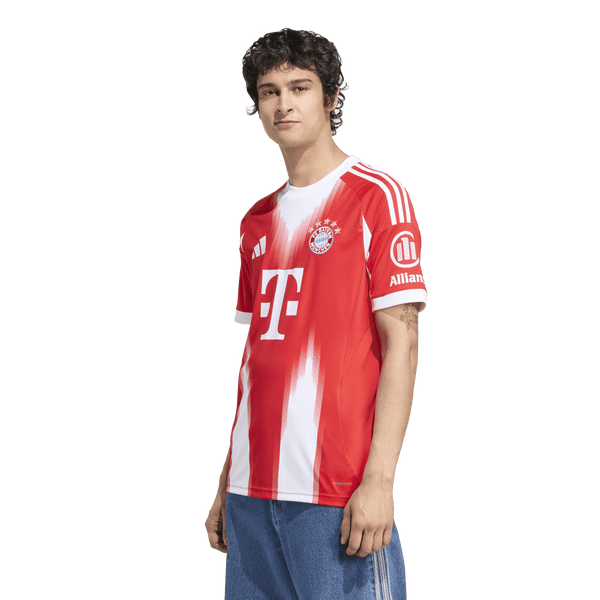 adidas Men's FC Bayern 25/26 Home Jersey | JJ2137 - Goal Kick Soccer